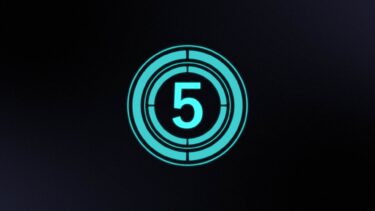 サイバー風カウントダウン