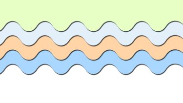 波トランジション 場面切り替え