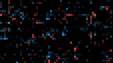 デジタルピクセル背景