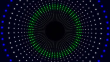 LED風ドット背景