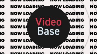 白黒回転待機画面