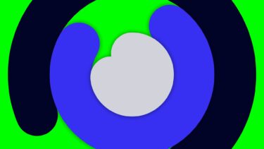 サークル落下トランジション