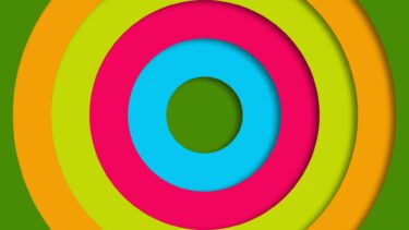 ぐるぐるカラフル背景