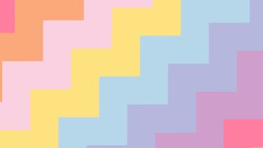 パステルカラーのジグザグ背景