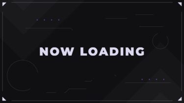 モーションテキスト待機画面