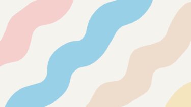 歪みボーダー背景