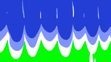 垂れる液体トランジション