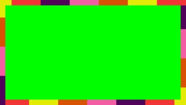 動くカラフルフレーム