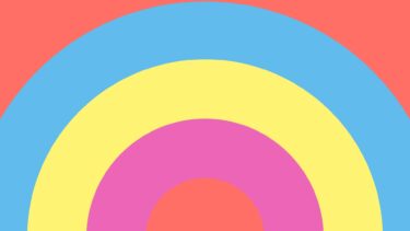 広がるカラフルトランジション