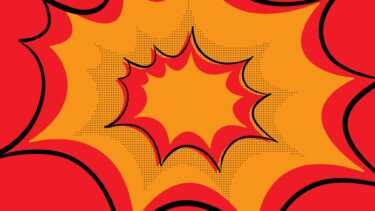 【配信素材/無料あり】爆発トランジション（赤/青/NEXT)