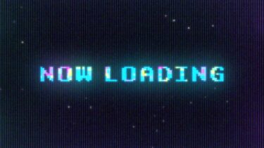 【配信素材/無料あり】ドットとノイズの待機画面